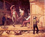 William Sidney Mount Dance of the Haymakers oil